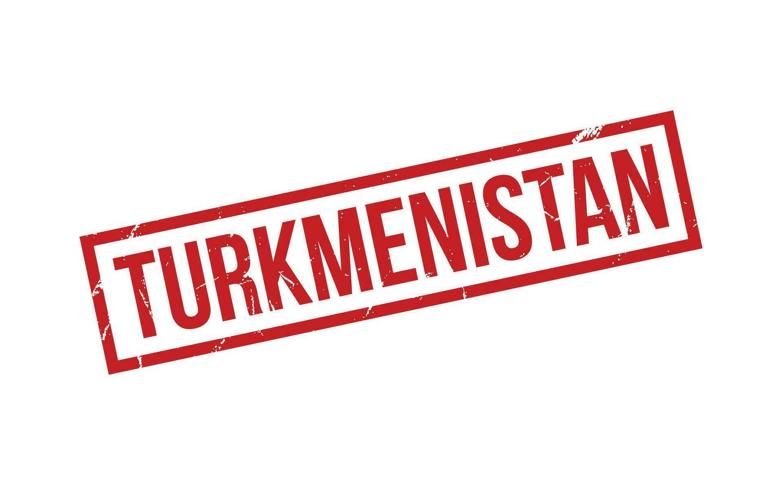 turkmenistan sudd stämpel täta vektor