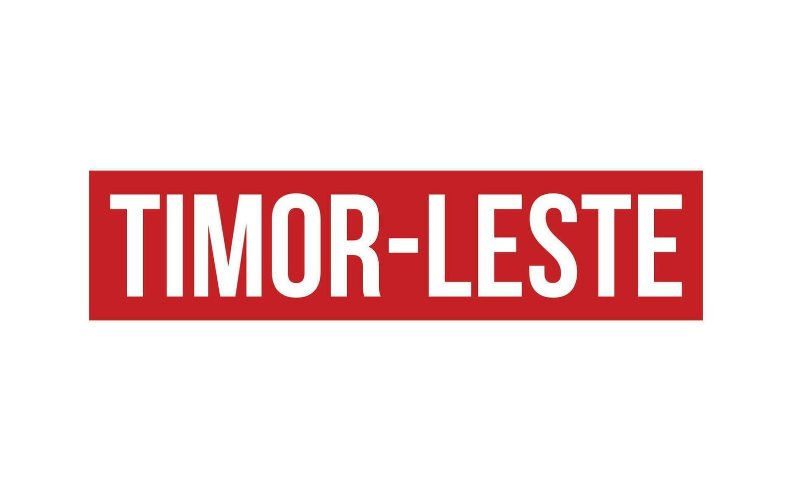 Timor leste Gummi Briefmarke Siegel Vektor