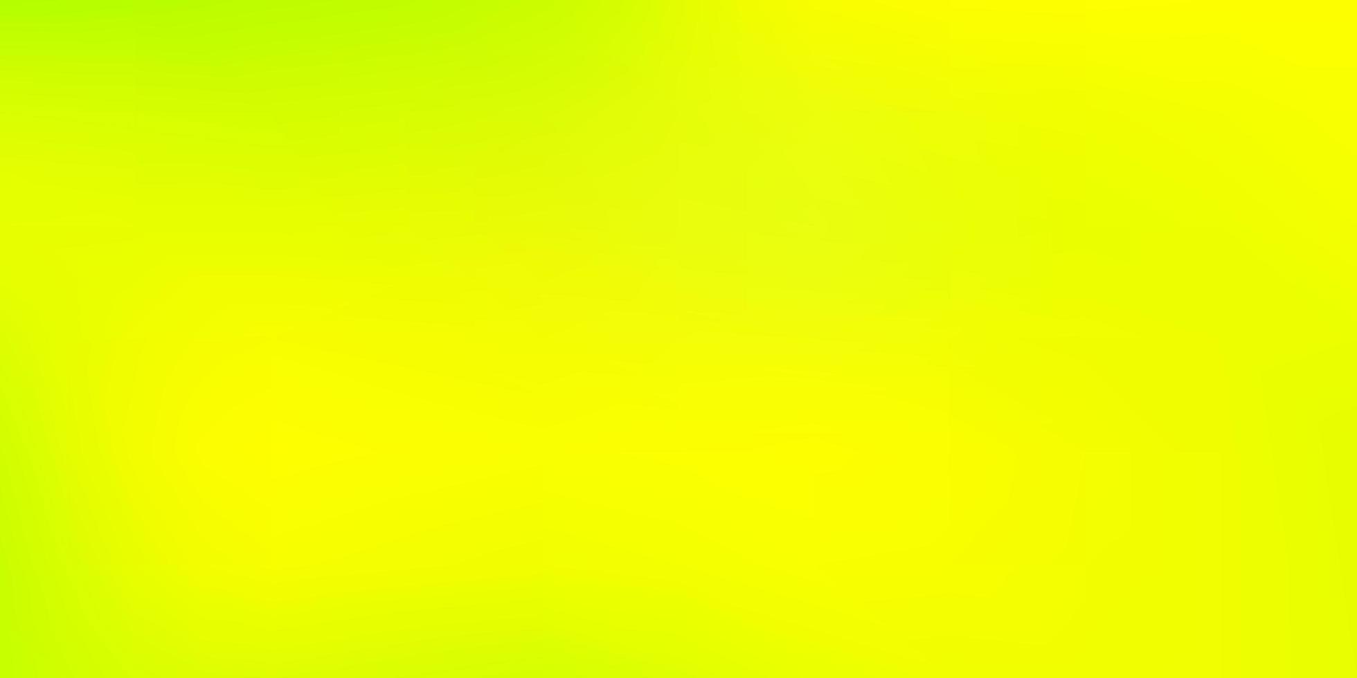 ljusgrön gul vektor gradient oskärpa layout
