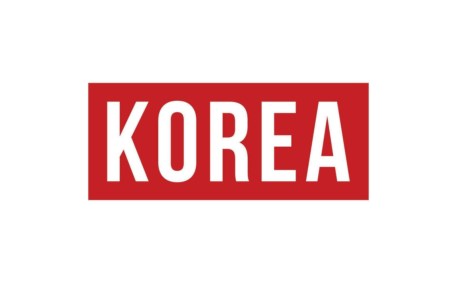 korea sudd stämpel täta vektor