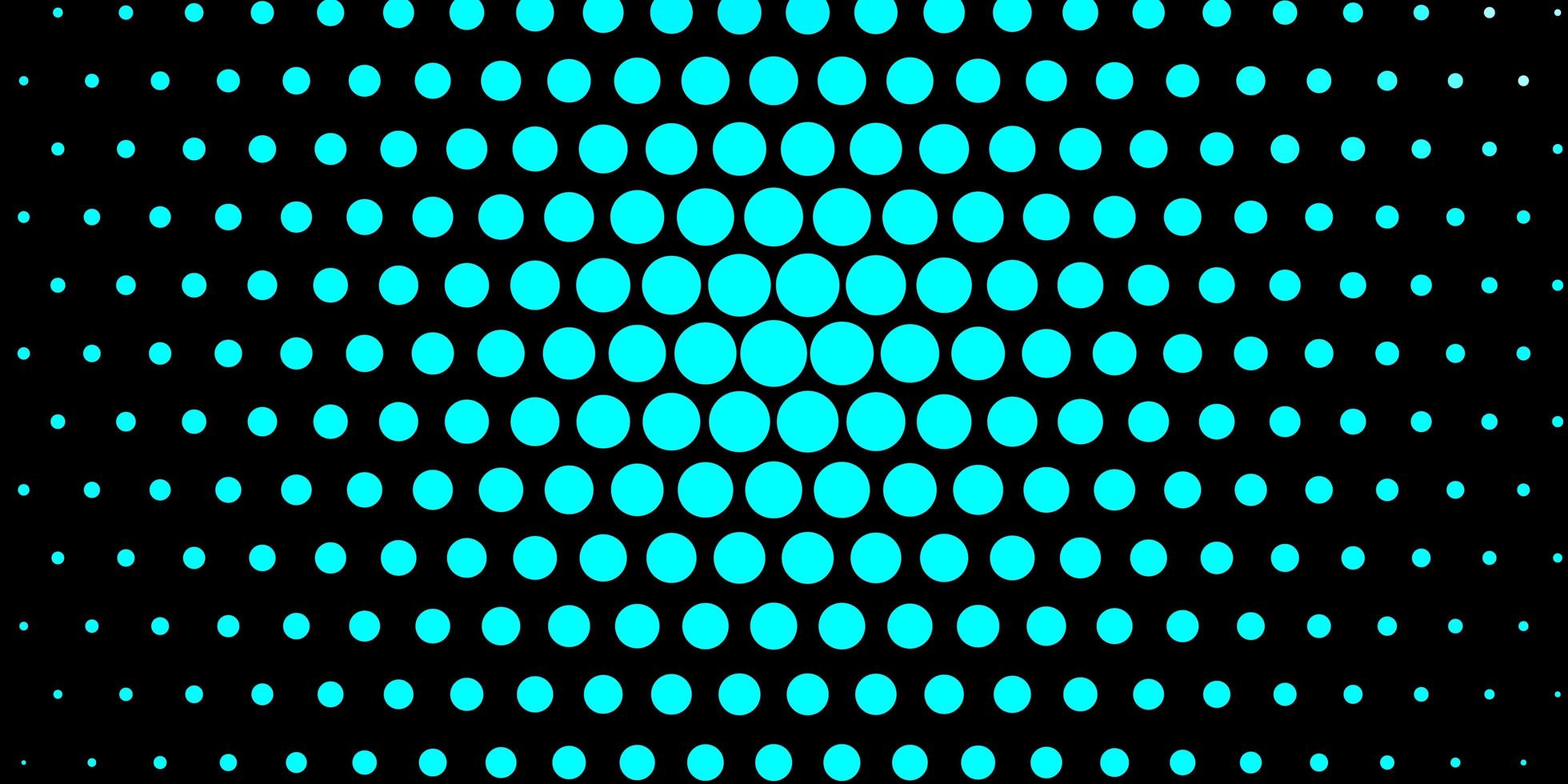 dunkelblaue Vektortextur mit abstraktem dekorativem Design der Scheiben im Farbverlaufsstil mit Blasendesign für Ihre Werbespots vektor