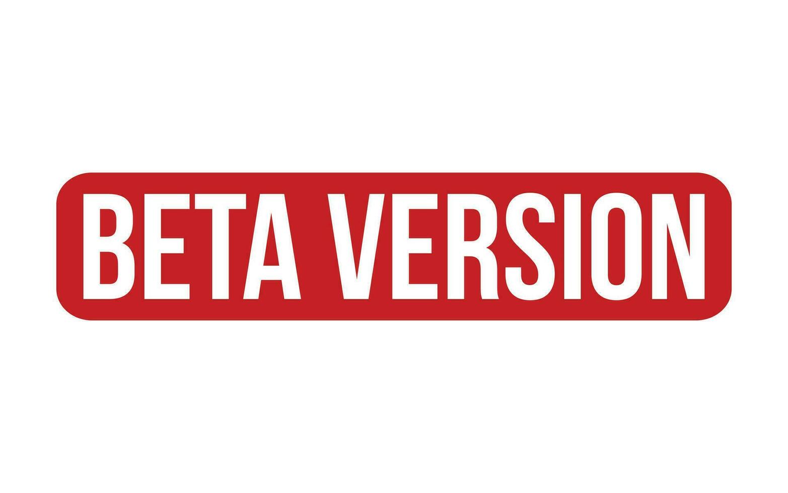 beta version sudd stämpel täta vektor