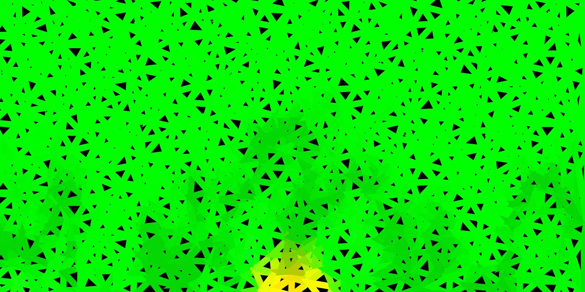 ljusgrön gul vektor gradient polygon konsistens