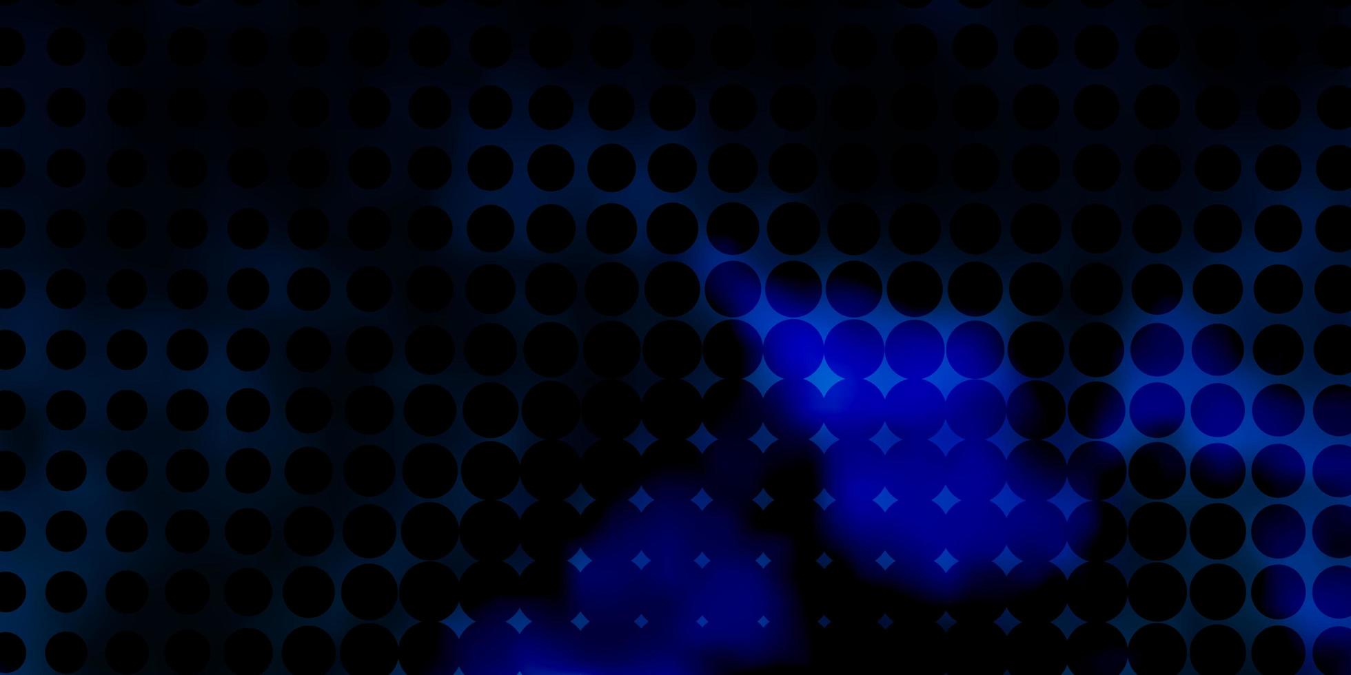 ljusblå vektormall med cirklar modern abstrakt illustration med färgglada cirkel former mönster för webbplatser vektor