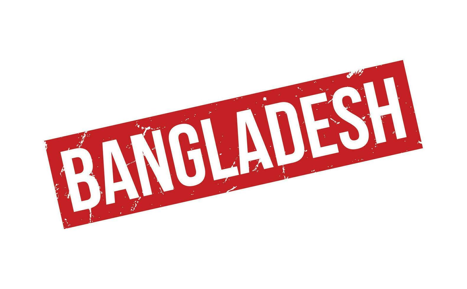 Bangladesch Gummi Briefmarke Siegel Vektor