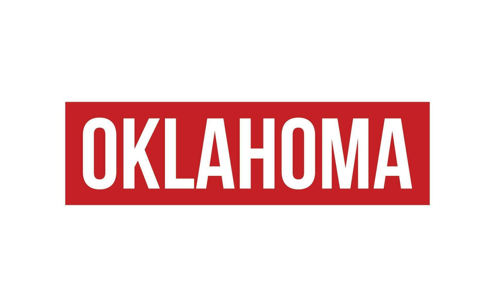 Oklahoma sudd stämpel täta vektor