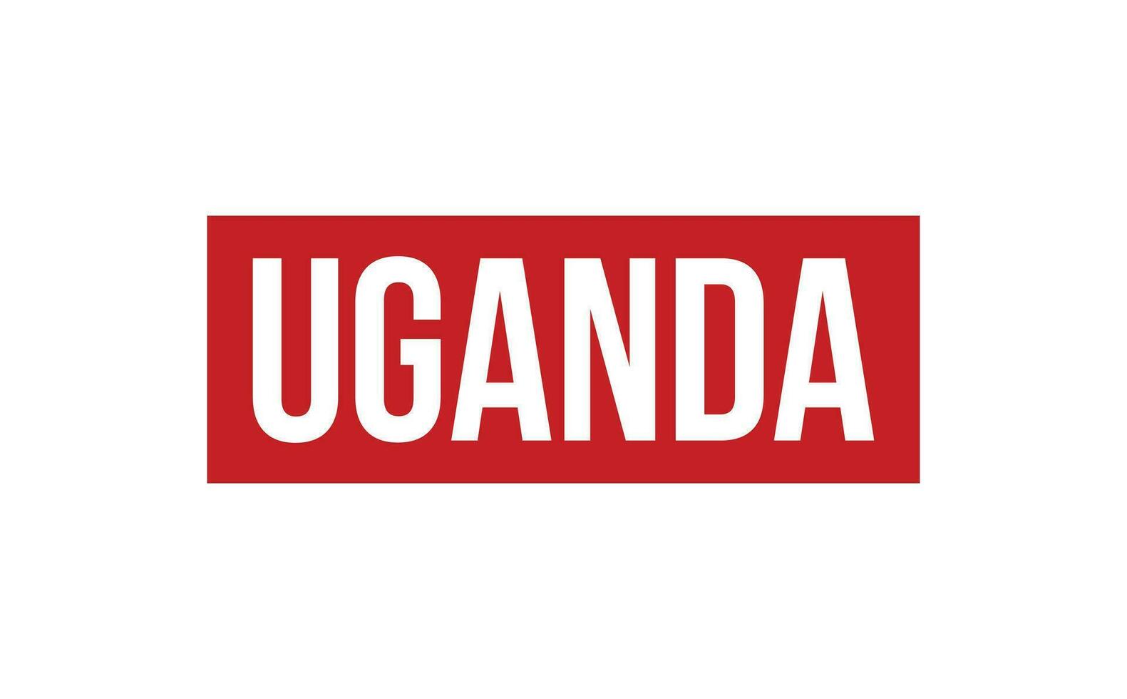 uganda sudd stämpel täta vektor