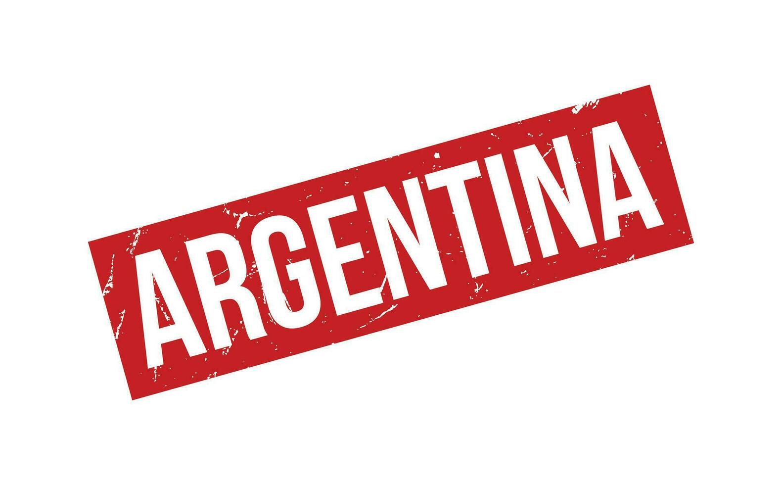 Argentinien Gummi Briefmarke Siegel Vektor