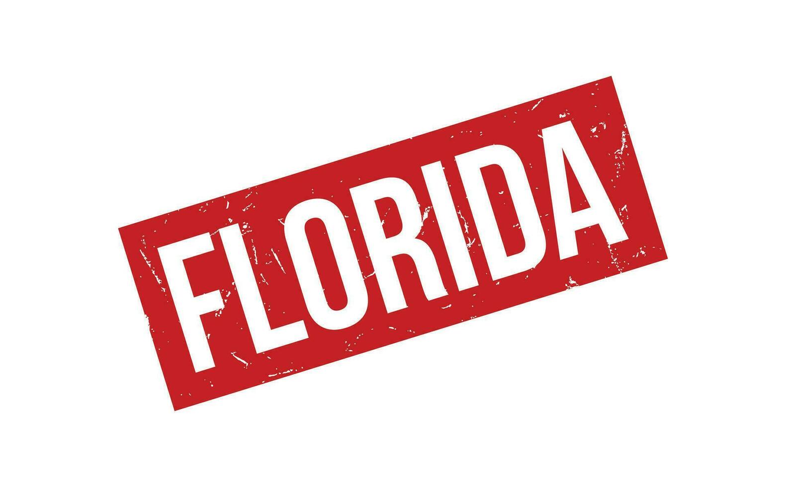 Florida Gummi Briefmarke Siegel Vektor