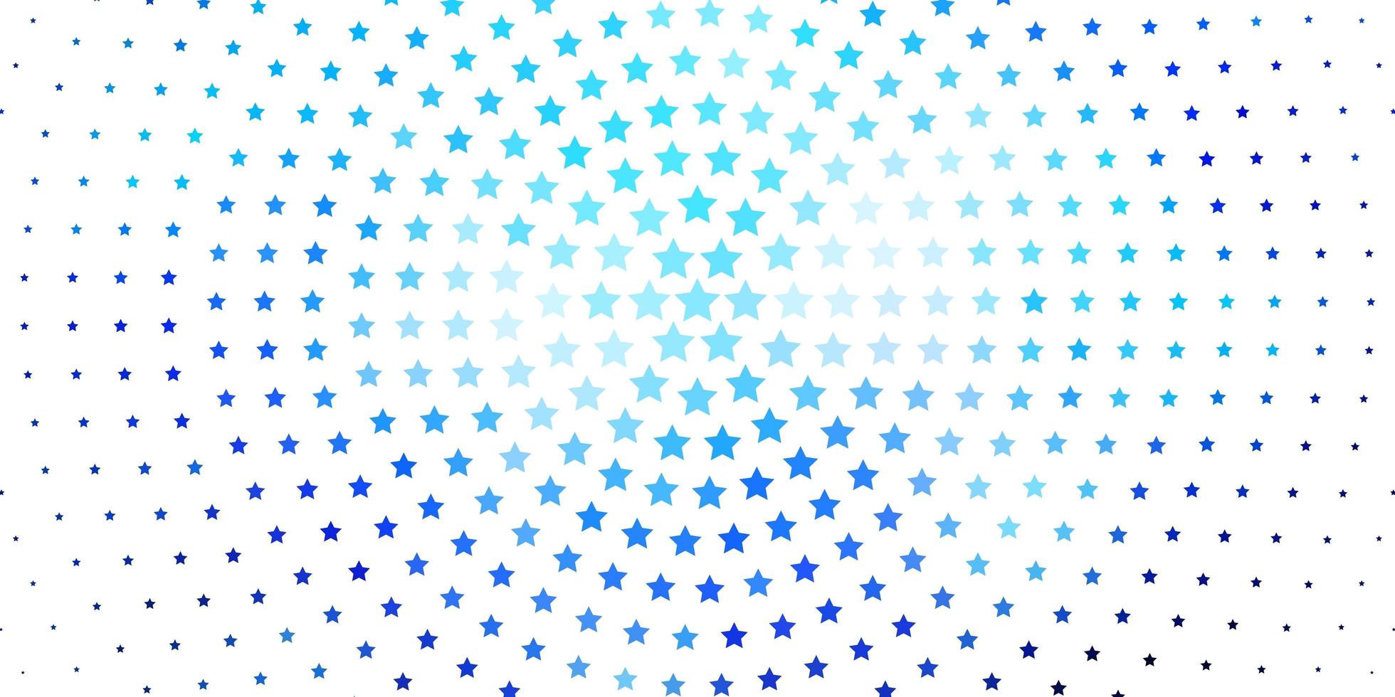 hellblauer Vektorhintergrund mit bunten Sternen bunte Illustration mit abstrakten Steigungssternen bestes Design für Ihr Werbeplakatbanner vektor