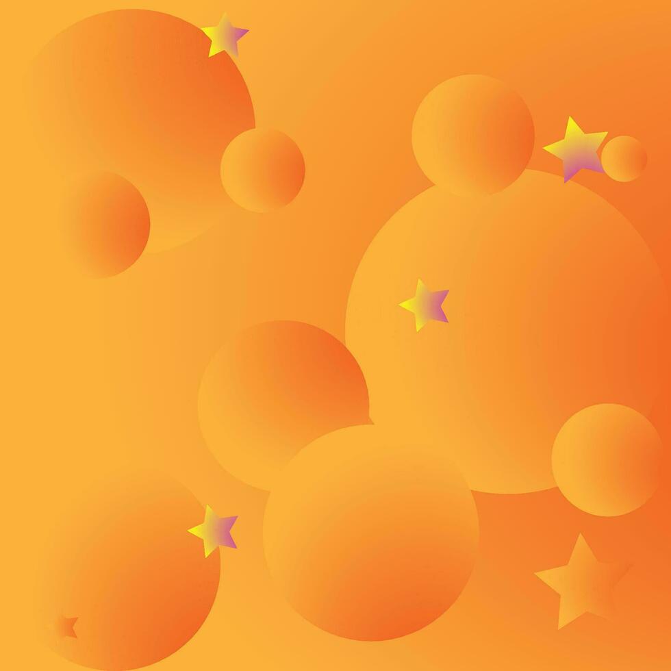 abstrakt bakgrund med gyllene bubblor vektor