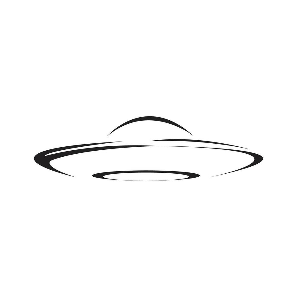 UFO Vektor Logo Vorlage Illustration Design