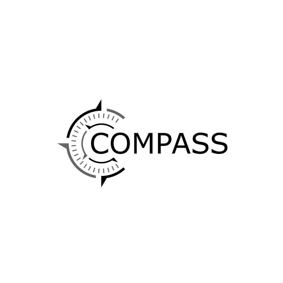 kompass pil märken modern vektor logotyp design symbol