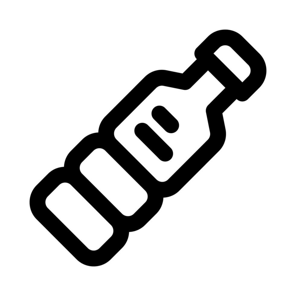 Flasche Symbol zum Ihre Webseite, Handy, Mobiltelefon, Präsentation, und Logo Design. vektor