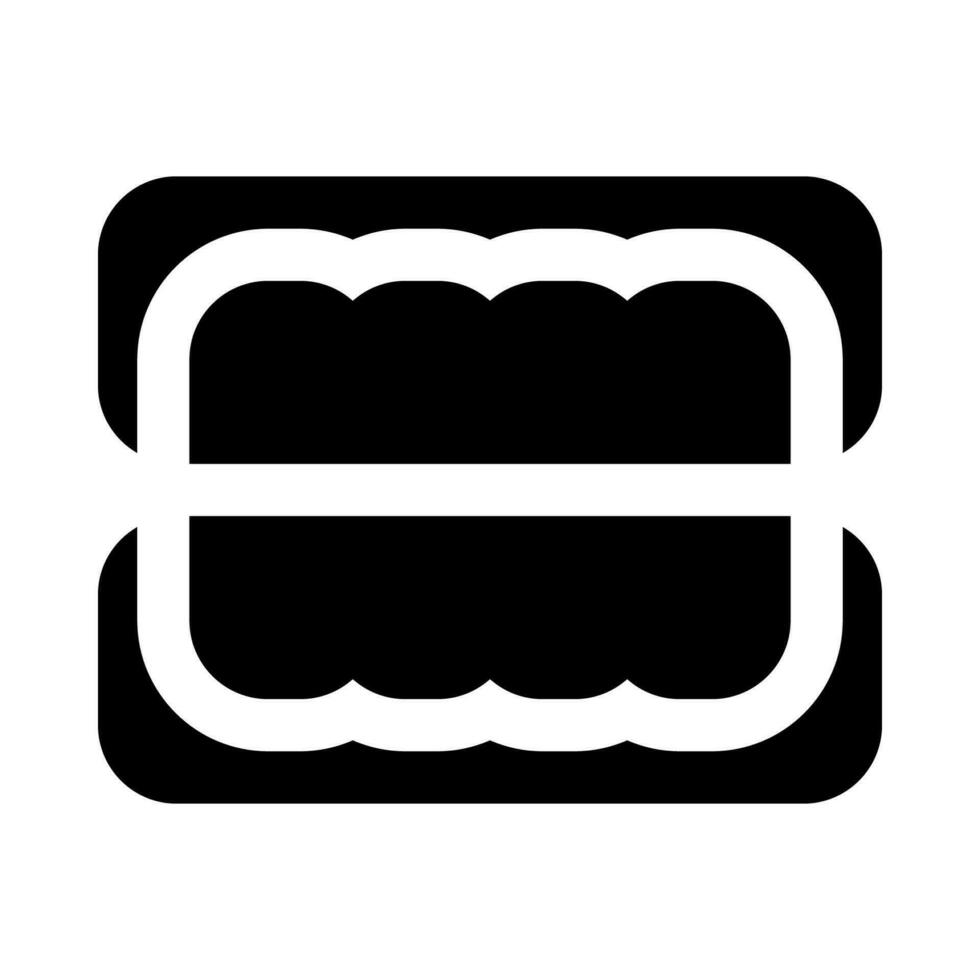 Zähne Symbol zum Ihre Webseite, Handy, Mobiltelefon, Präsentation, und Logo Design. vektor