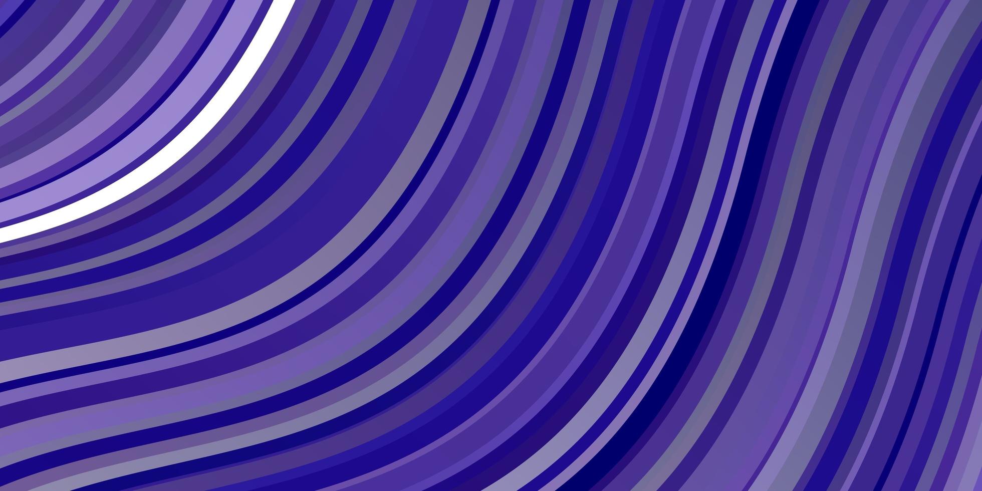 hellviolette Vektortextur mit Kurven abstrakter Farbverlauf mit schiefen Linien Vorlage für Mobiltelefone vektor