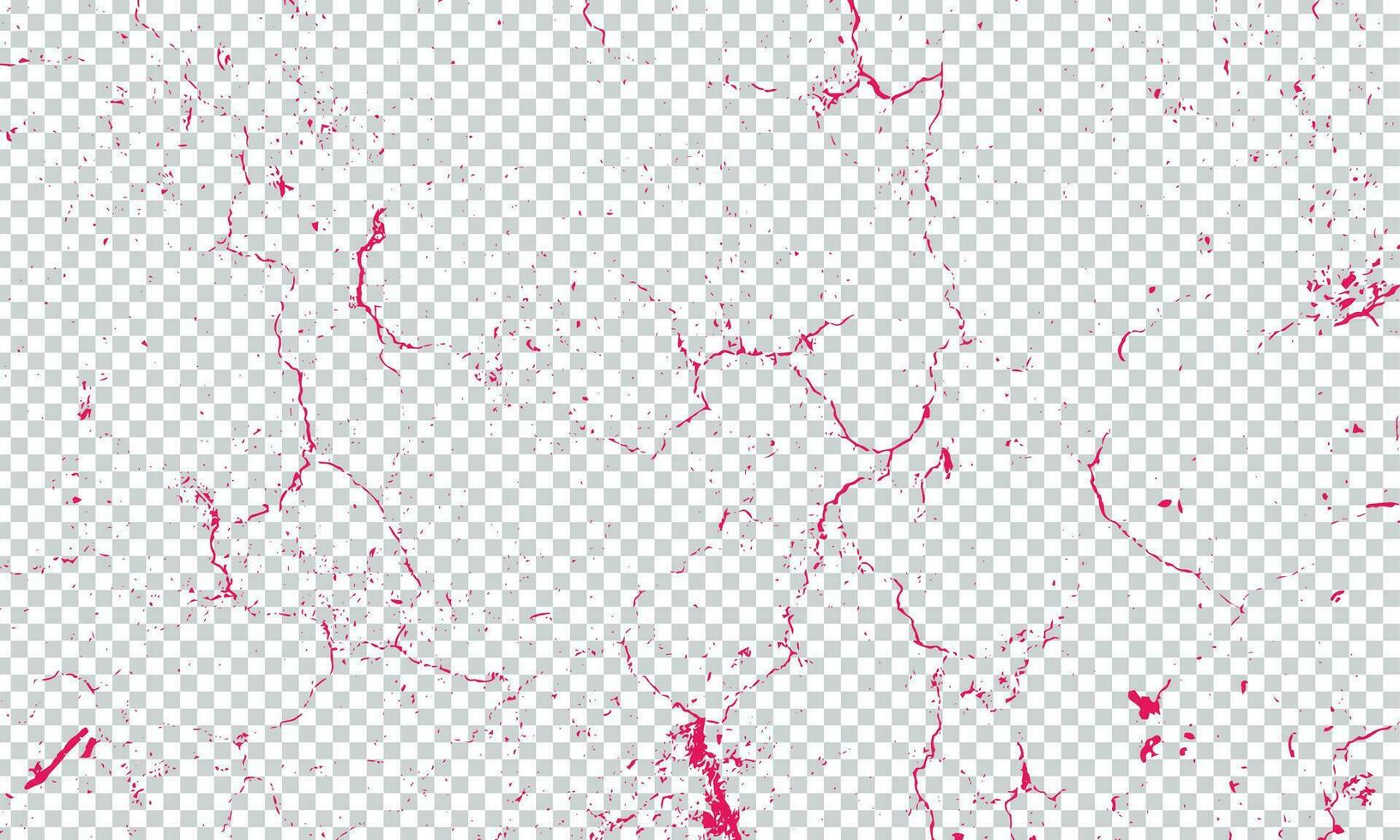 schmuddelig, sprühen dunkel gebrochen, abstrakt rot Flüssigkeit Spritzer Grunge Hintergrund Textur Vektor Blots Flecken Oberfläche Rosa