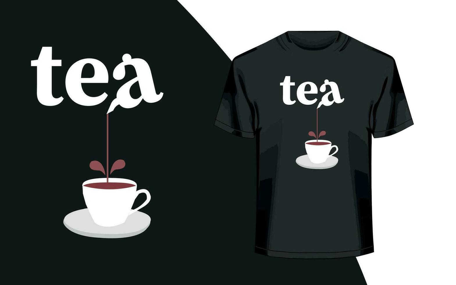 Tee T-Shirt Design. Tee Typografie T-Shirt. vektor