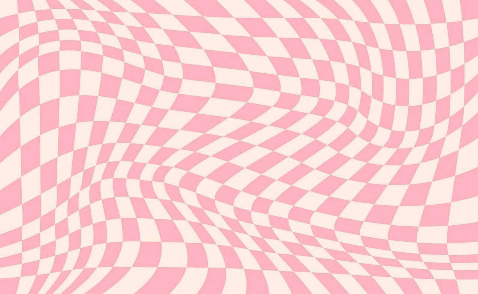 förvrängd rutig rosa bakgrund vektor