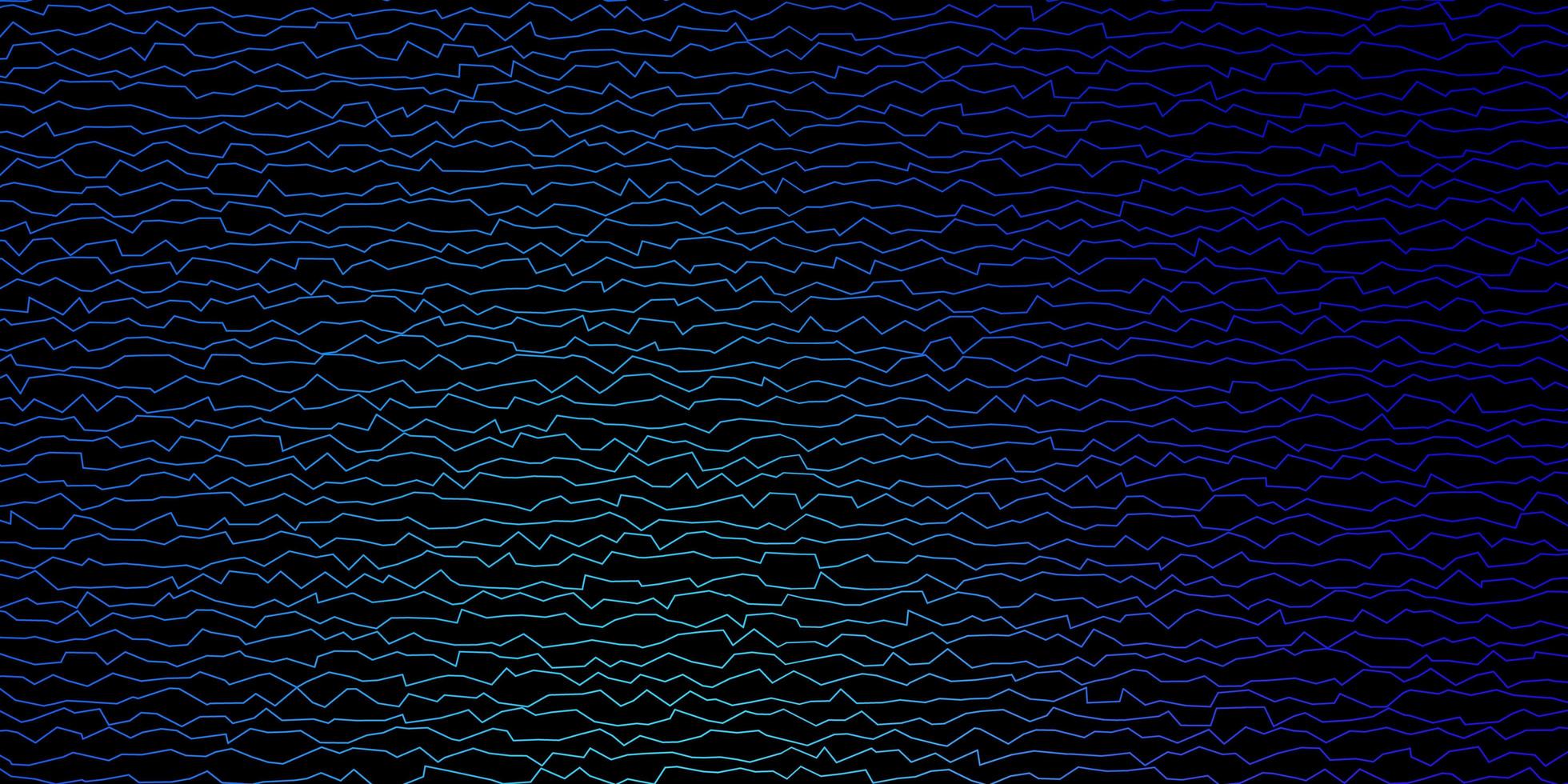 Dunkelrosa blauer Vektorhintergrund mit farbiger Illustration der Bögen im kreisförmigen Stil mit Linien bestes Design für Ihr Werbeplakat vektor