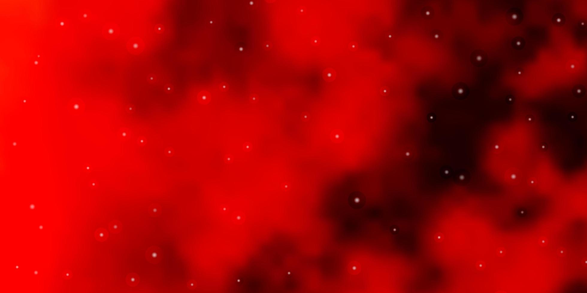 dunkeloranges Vektormuster mit abstrakten Sternen bunte Illustration im abstrakten Stil mit Gradientensternenmuster zum Verpacken von Geschenken vektor
