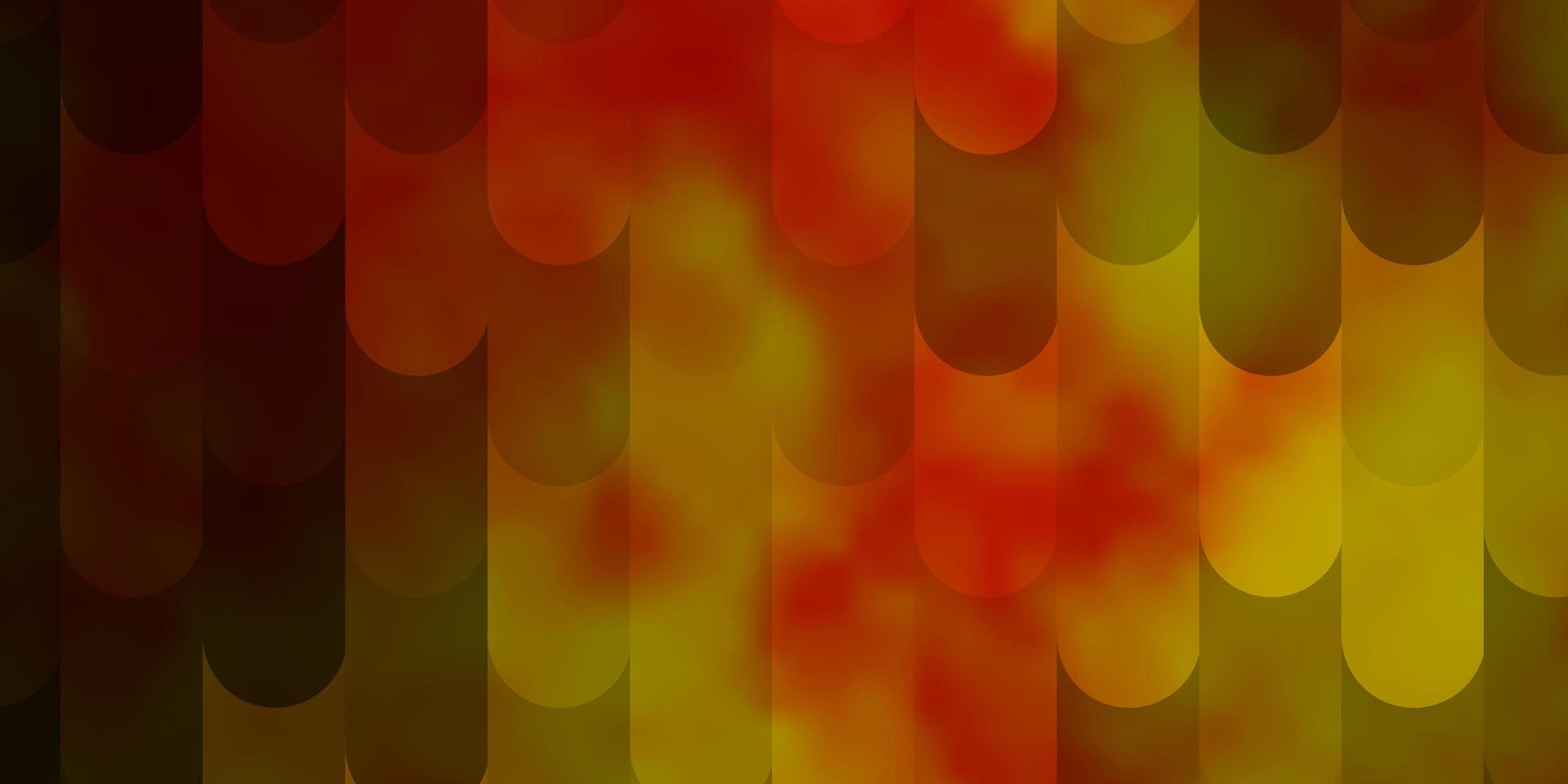ljus orange vektormall med linjer lutning illustration med raka linjer i abstrakt stil smart design för dina kampanjer vektor