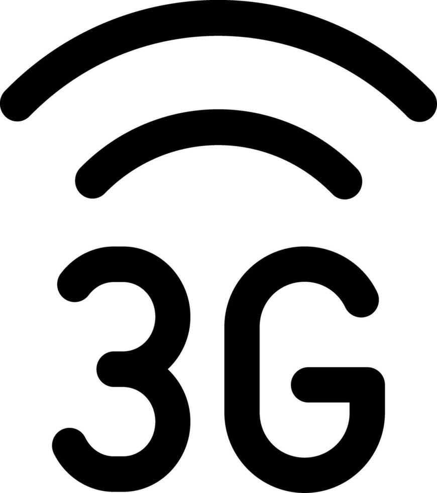 Signal Telefon einfach Symbol Illustration im Linie Stil und benutzt zum Benutzer Schnittstelle, Netz, Software und viele Mehr vektor