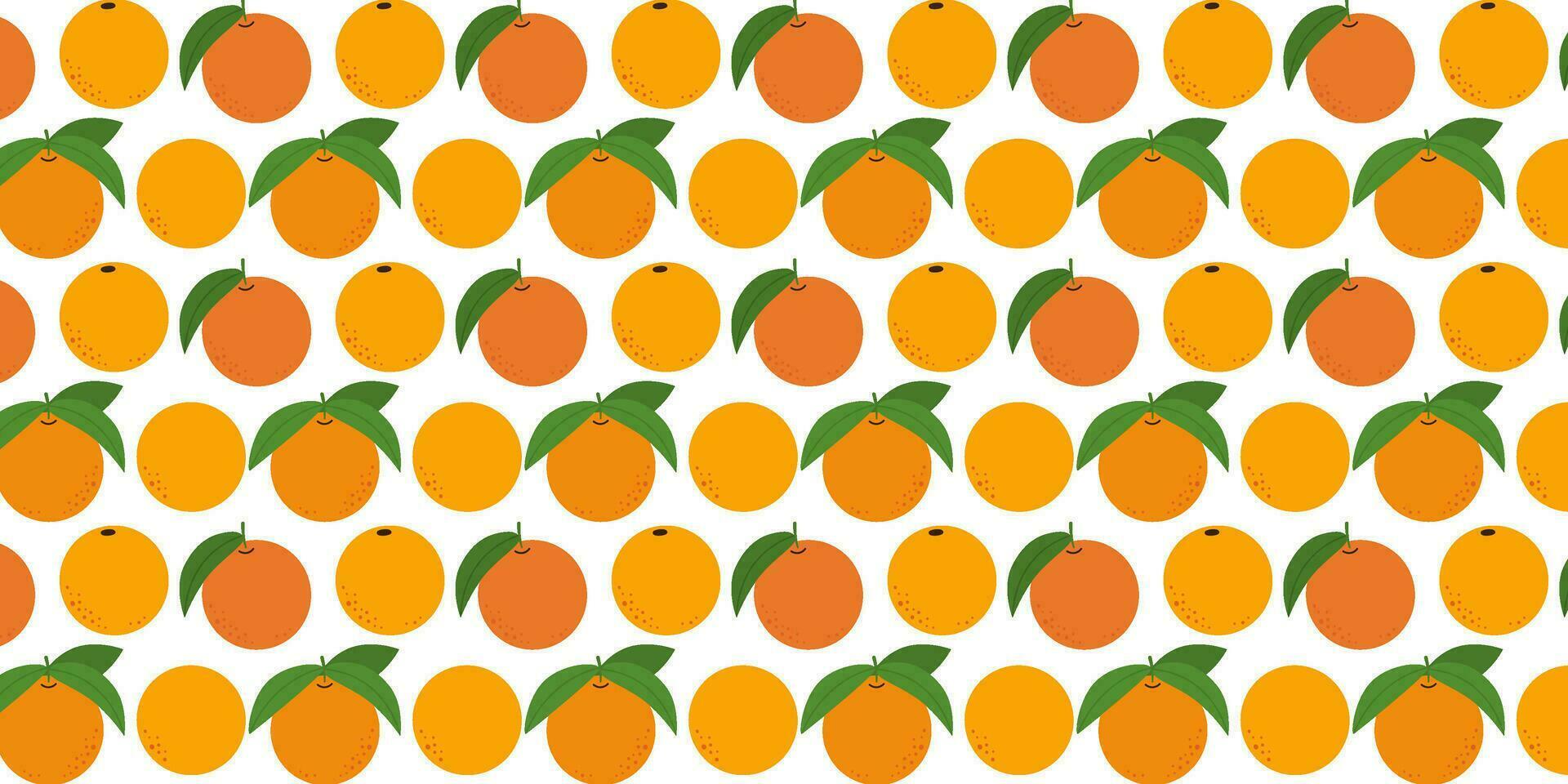 sömlös mönster orange frukt textur tapet design vektor