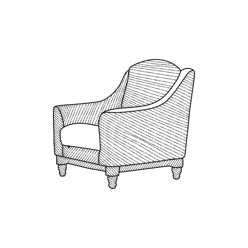 Stuhl komfortabel Möbel Logo Vorlage. Innere Logo Design Vektor, Vektor Logo Design Vorlage. Stühle Symbol