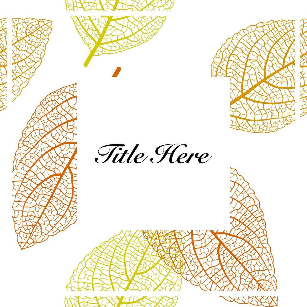 Makro bunt Blätter Vene Hintergrund. saisonal Blatt Dekoration vektor