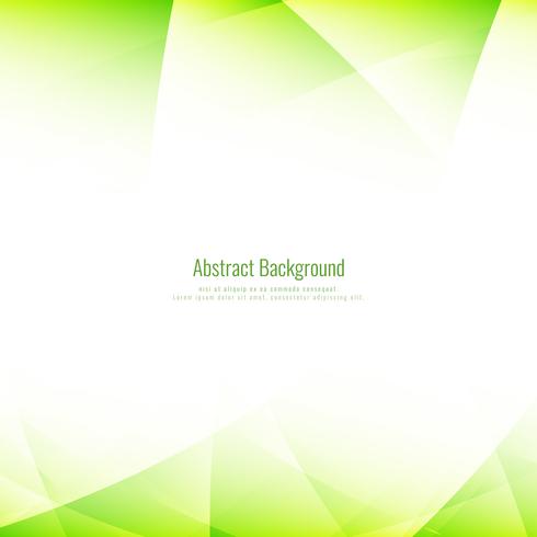 Abstrakt ljusgrön polygonal bakgrund vektor