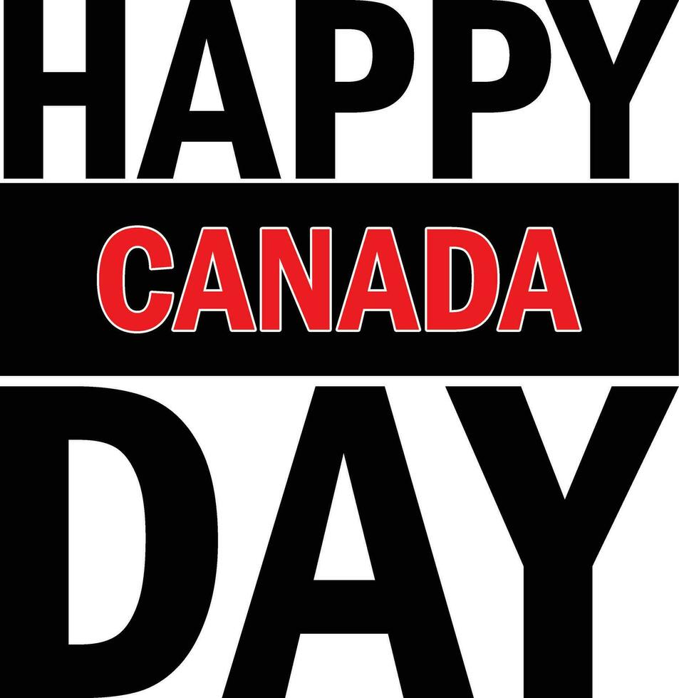 Lycklig kanada dag, kanada dag design, lönn blad klämma konst, juli först firande, kanada dag dekoration, vektor