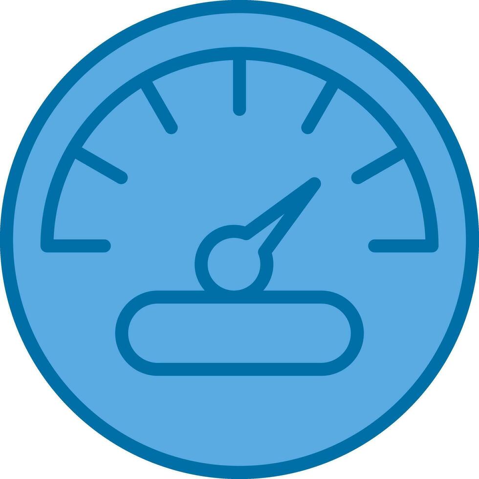 Tachometer-Vektor-Icon-Design vektor