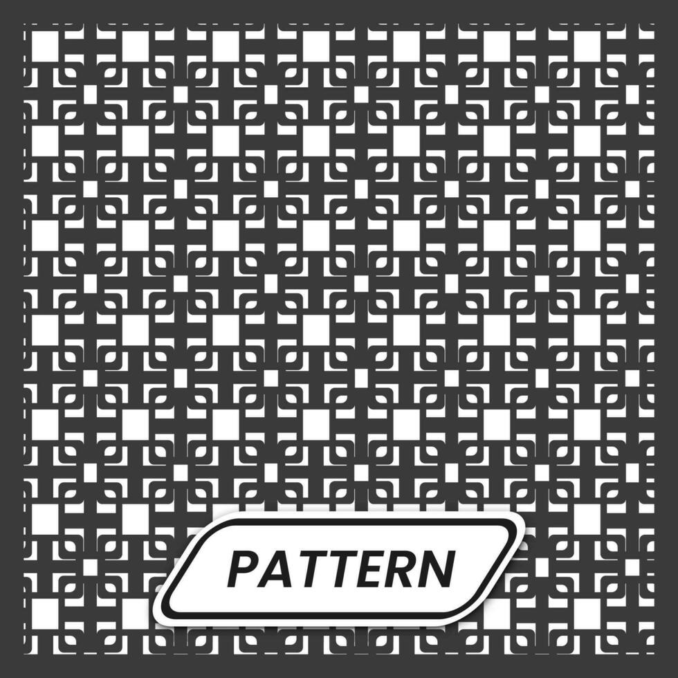 abstrakt minimal geometrisk vektor sömlös mönster svart linje textur på vit bakgrund. mörk modern enkel tapet bakgrund och svartvit grafisk element