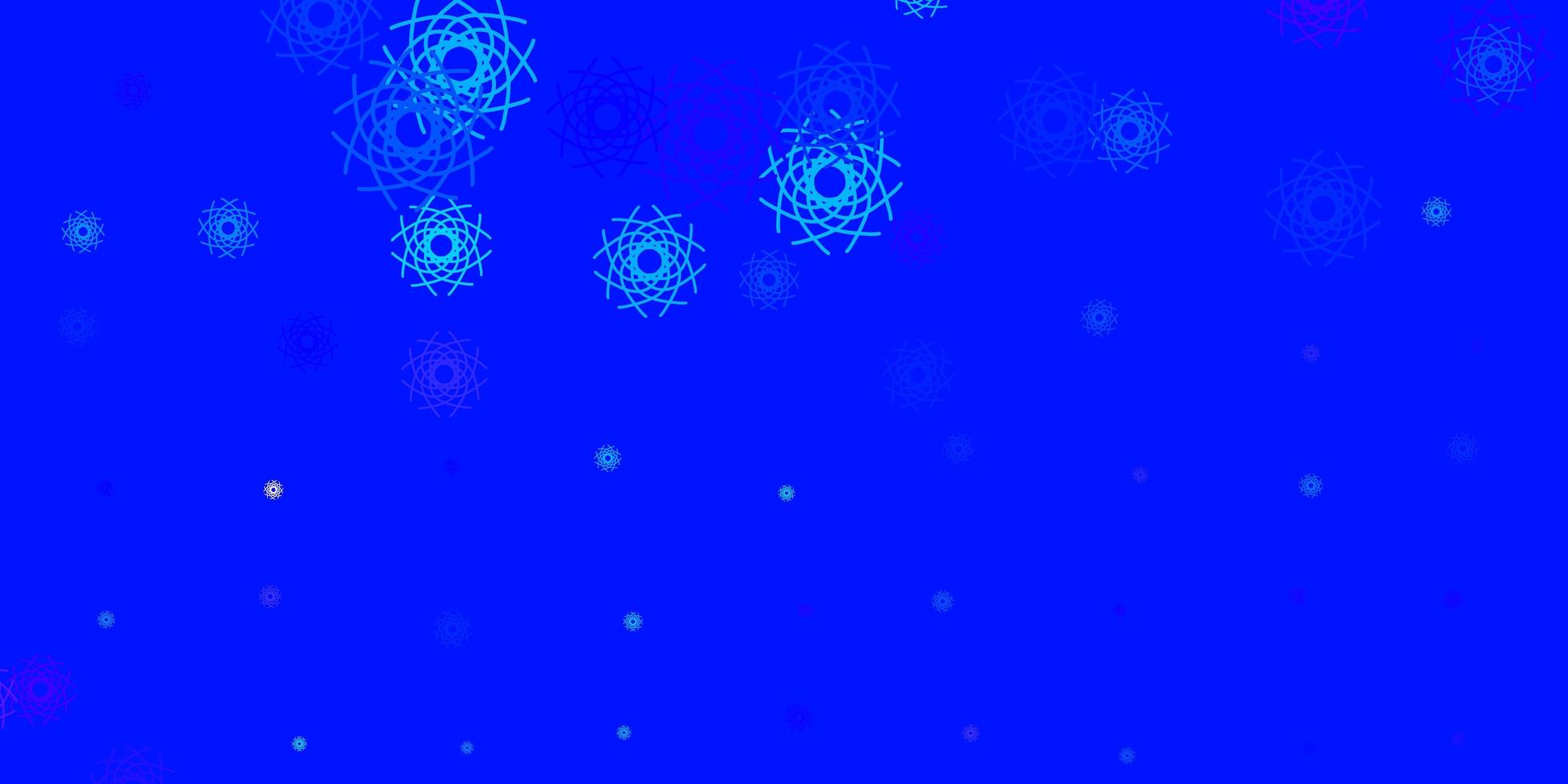 ljusrosa blå bakgrund med slumpmässiga former vektor