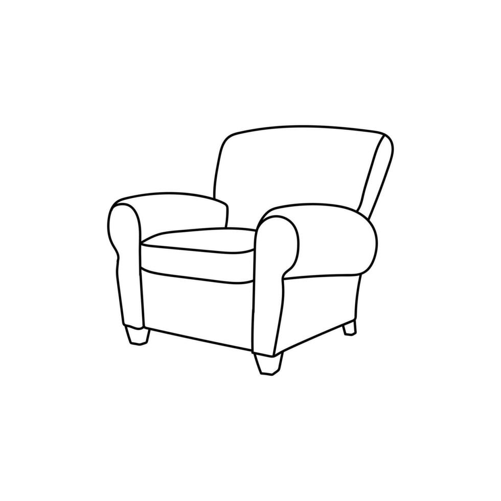 kreativ Stuhl Möbel Logo Design Vorlage, Logo Zimmer Dekoration, Innere, und Möbel vektor
