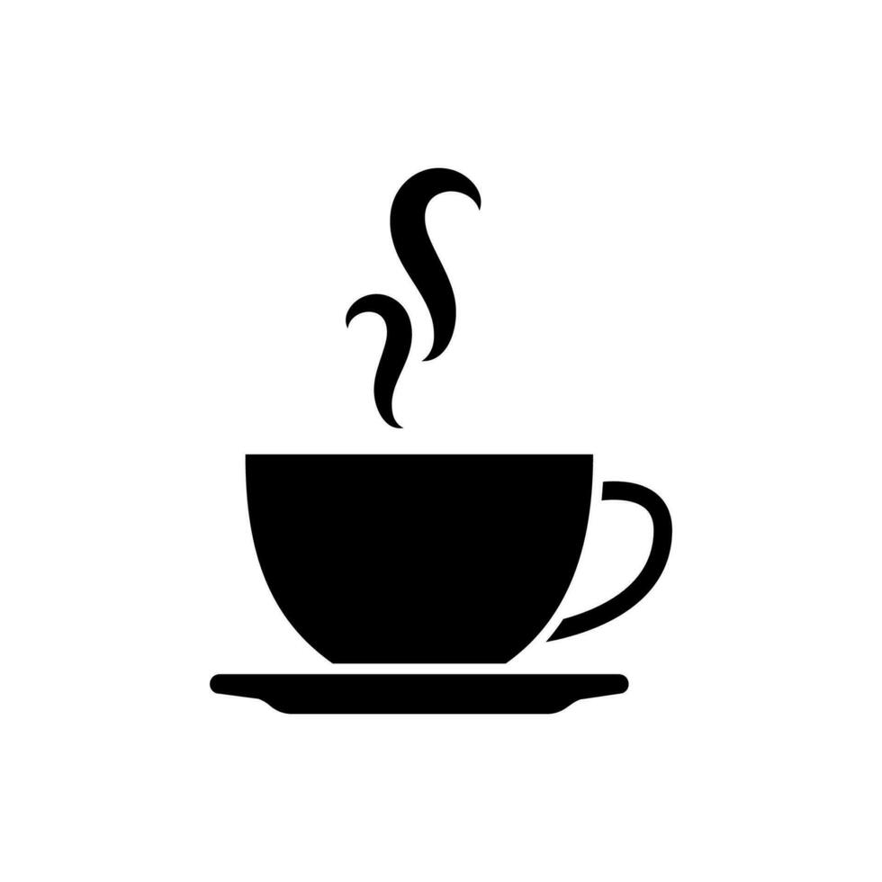 vektor element av en kopp av kaffe, glyf ikon.