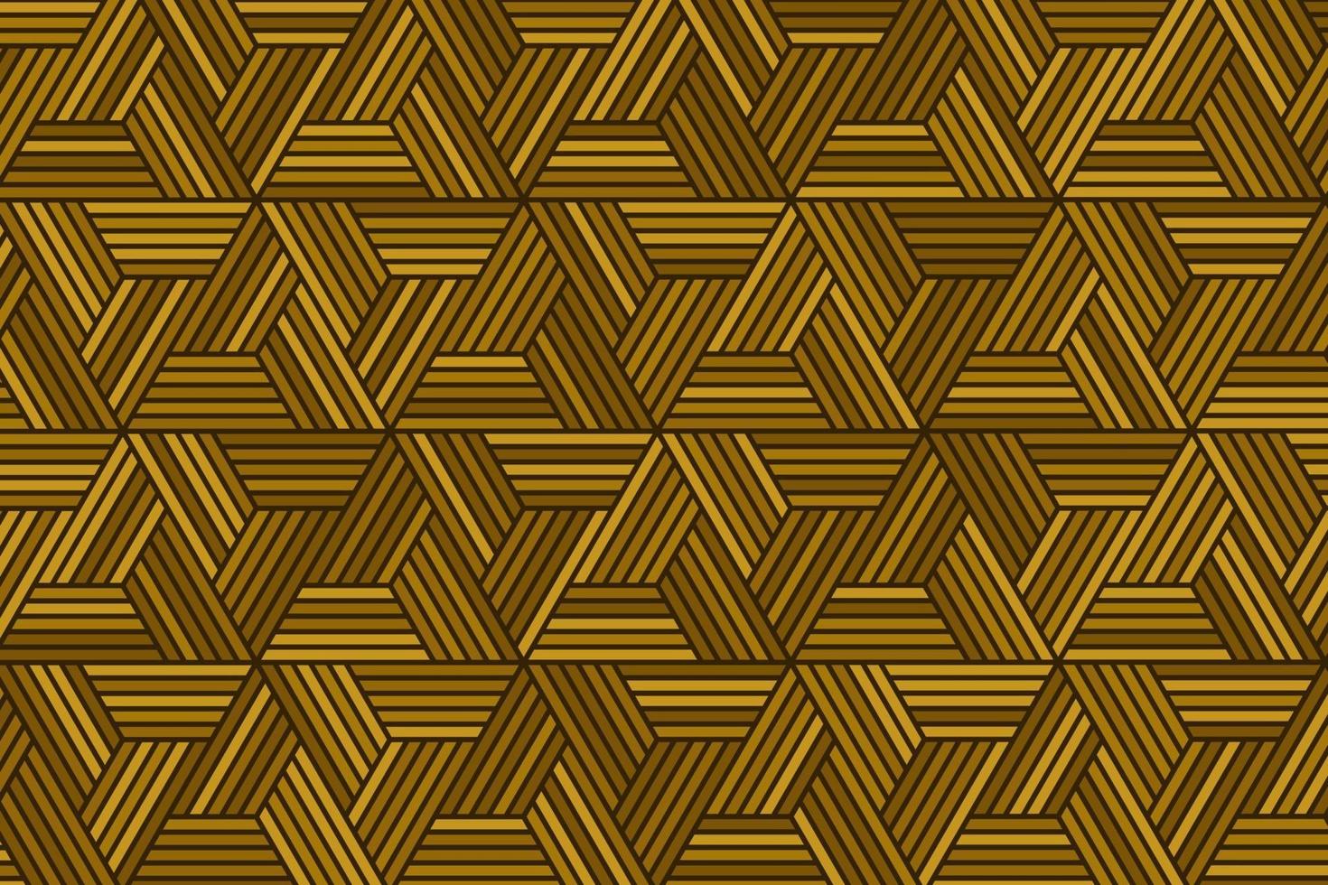 abstrakt guld geometrisk sömlös mönster design modern vektor
