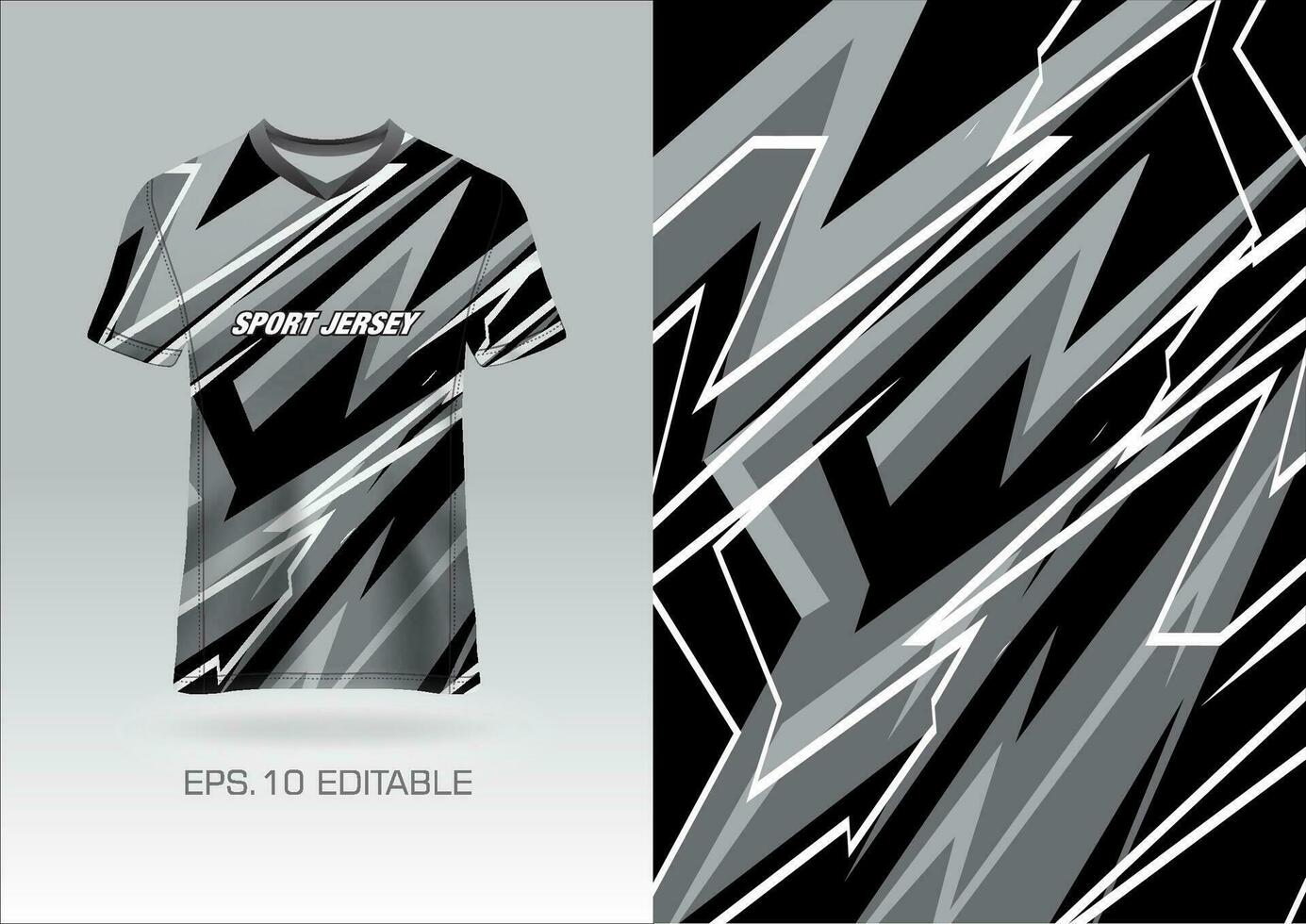 jersey sport t-shirt vektor mall design