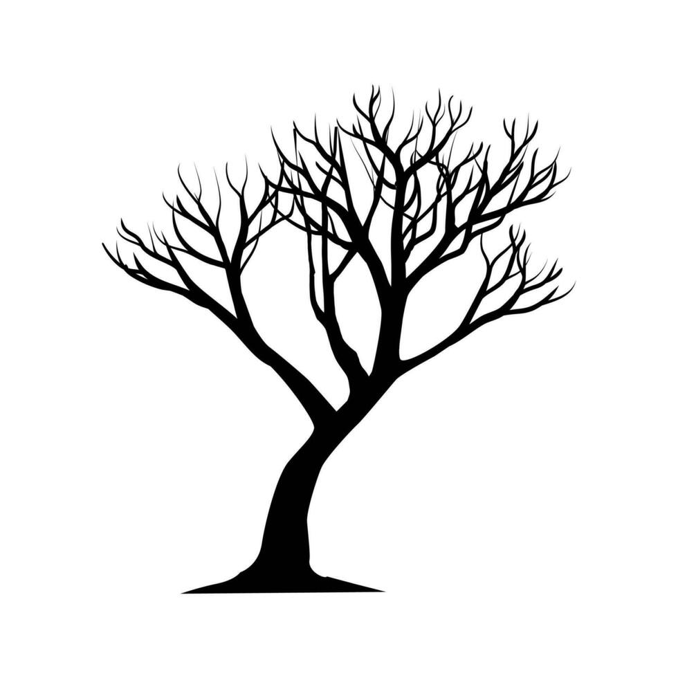 Baum ohne Blatt vektor