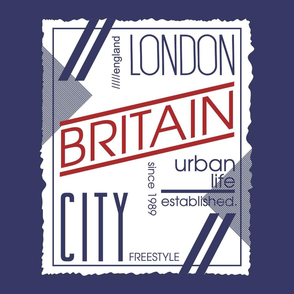 London Großbritannien Stadt Grafik, Typografie t Shirt, Vektor Design Illustration, gut zum beiläufig Stil