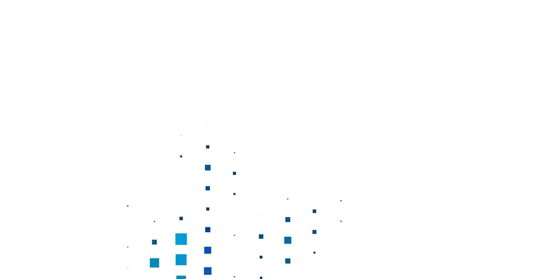 Hellblauer Vektorhintergrund mit Rechteckillustration mit einer Reihe von Gradientenrechteckschablonen für Mobiltelefone vektor