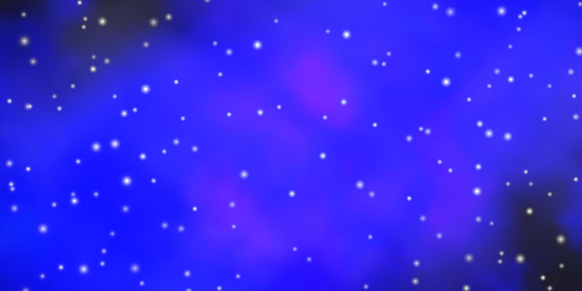 mörkblå vektormönster med abstrakta stjärnor modern geometrisk abstrakt illustration med stjärnor design för ditt företags marknadsföring vektor
