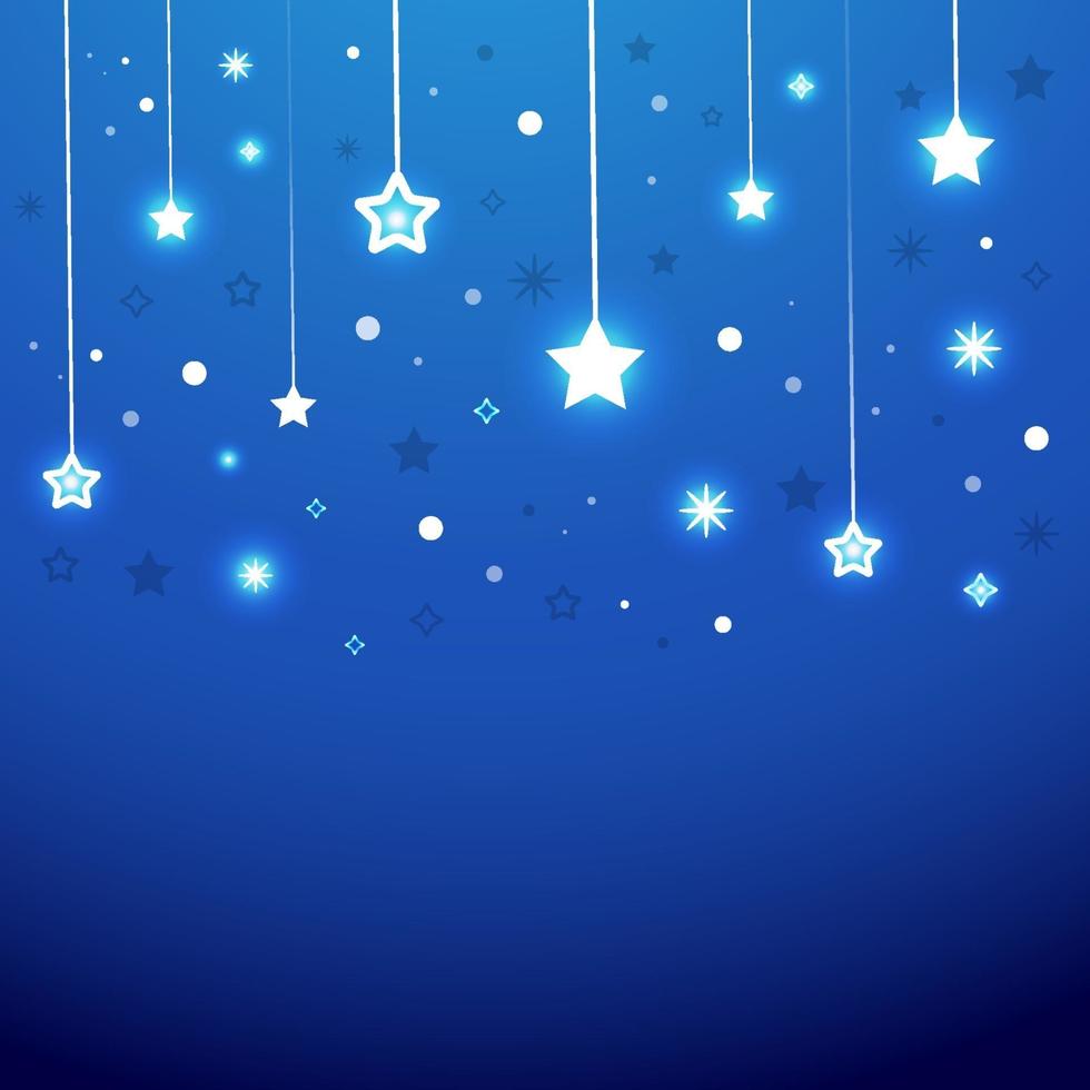 Sparkle Star Hintergrund vektor