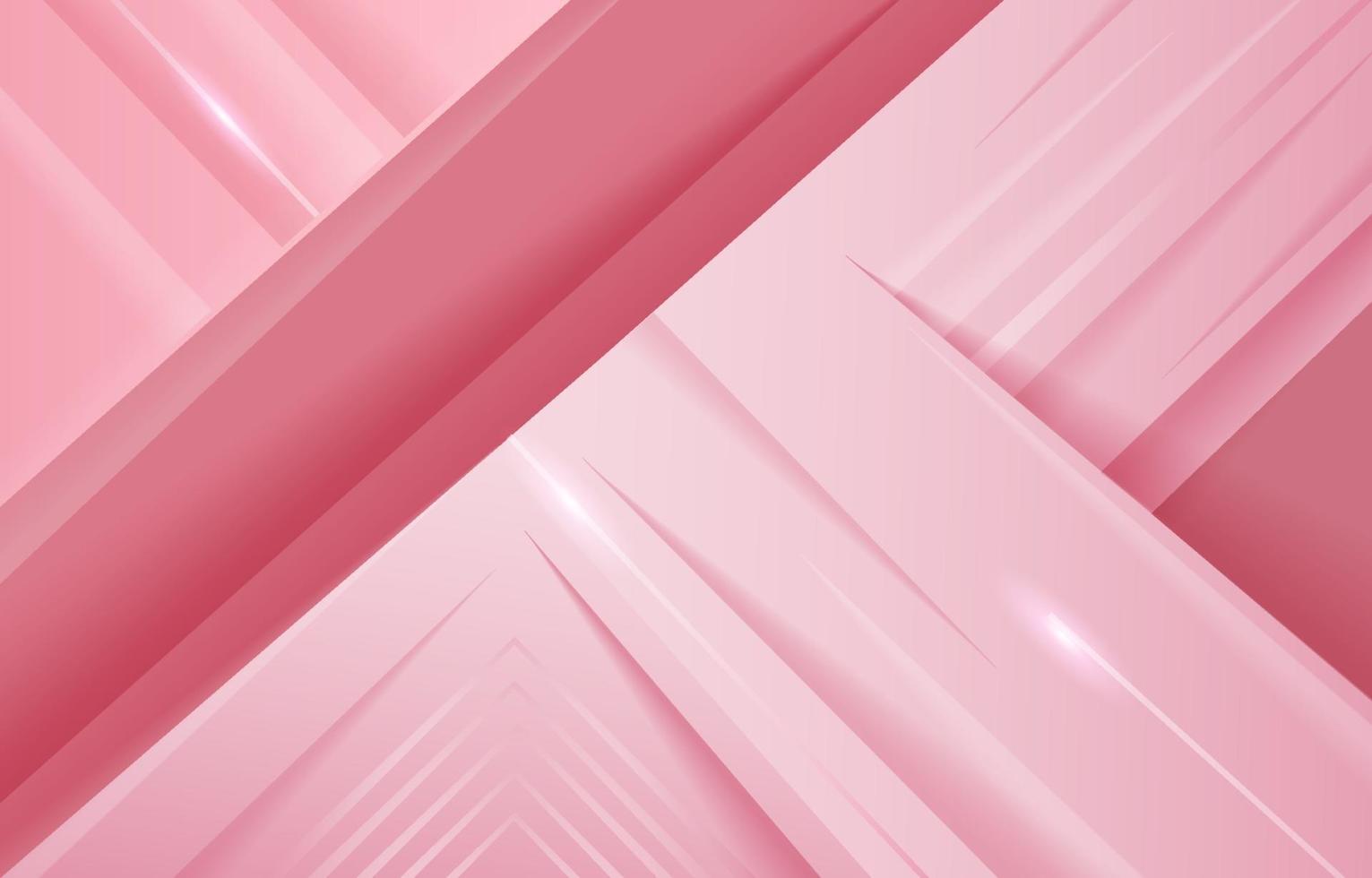 abstrakt rosa överlappande bakgrund vektor