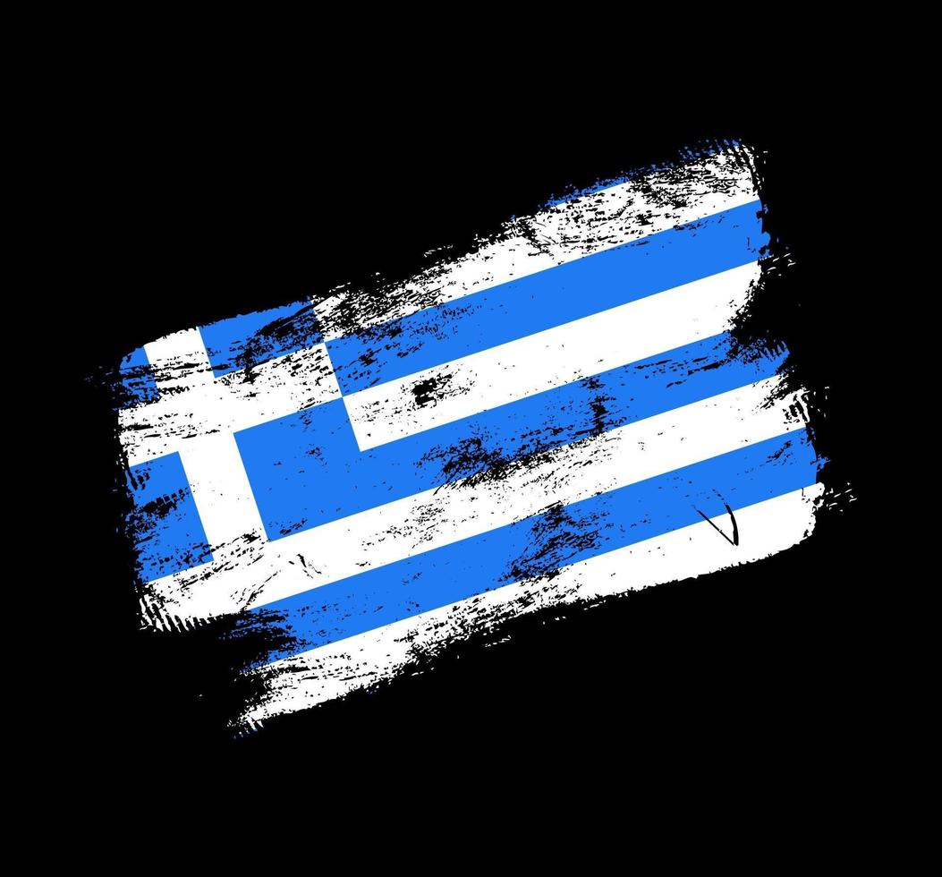 Griechenland Flagge Grunge Pinsel Hintergrund grunge 2548932 Vektor Kunst  bei Vecteezy