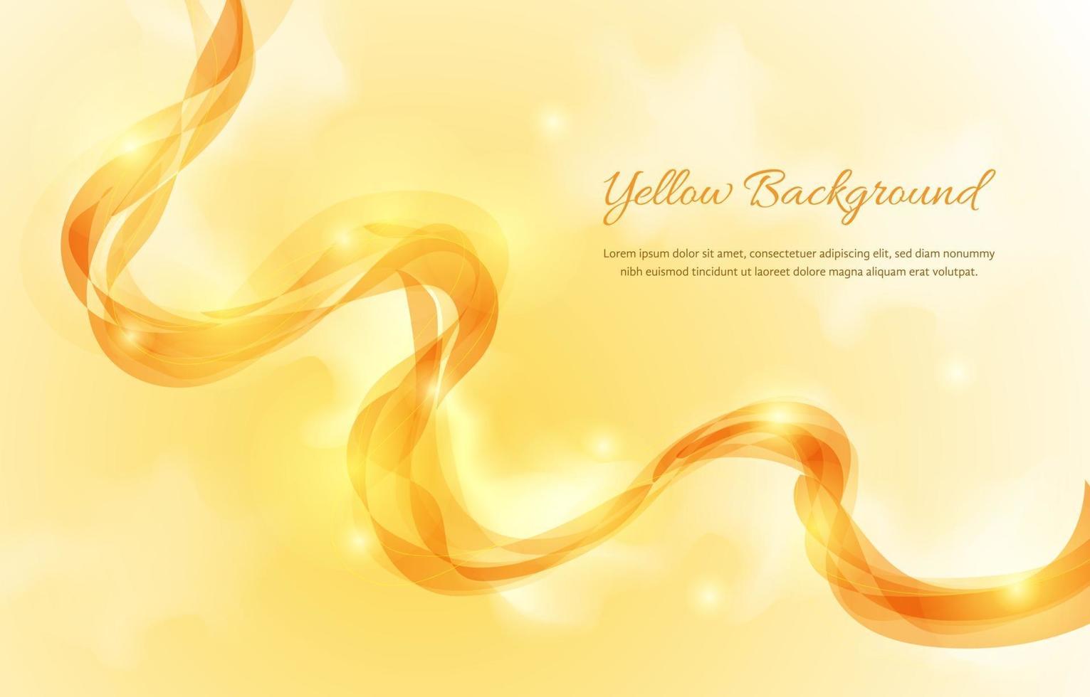 Luxus-Gelbtöne Hintergrund vektor