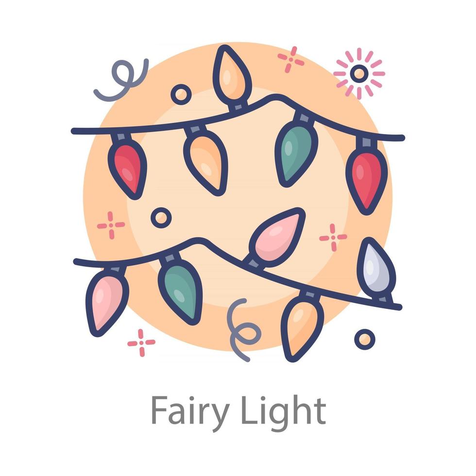 fairy lights design vektor