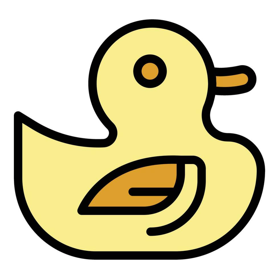 Bad Ente Symbol Vektor eben