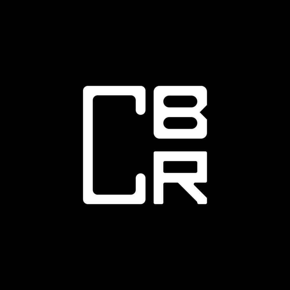 cbr brev logotyp kreativ design med vektor grafisk, cbr enkel och modern logotyp. cbr lyxig alfabet design